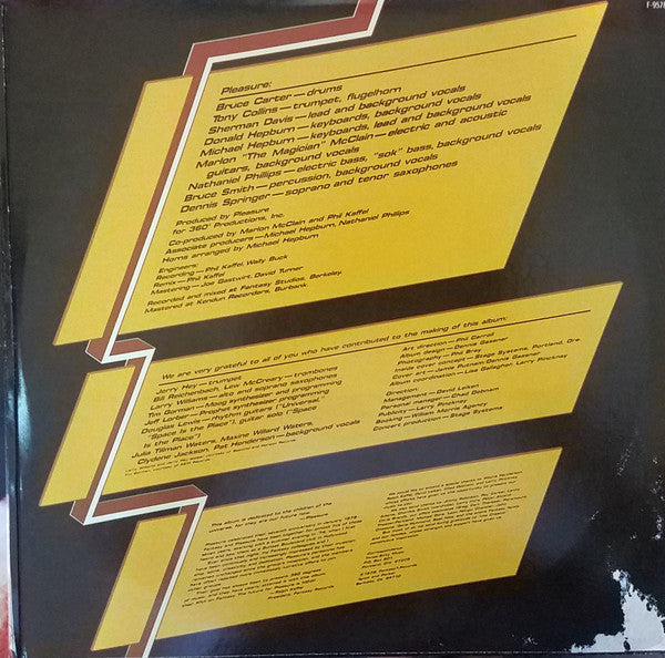 Pleasure  - Future Now - LP