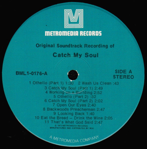 Various - Catch My Soul (Original Soundtrack Recording) - LP