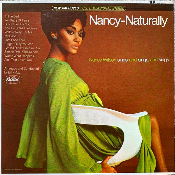 Nancy Wilson - Nancy-Naturally (Nancy Wilson Sings, And Sings, And Sings) - LP