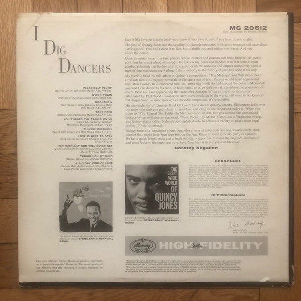 Quincy Jones & Band - I Dig Dancers