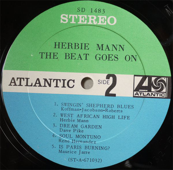 Herbie Mann - The Beat Goes On - LP