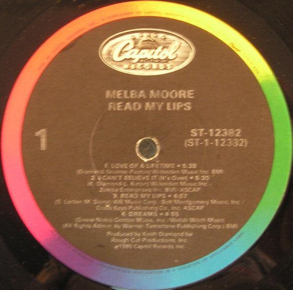 Melba Moore - Read My Lips - LP
