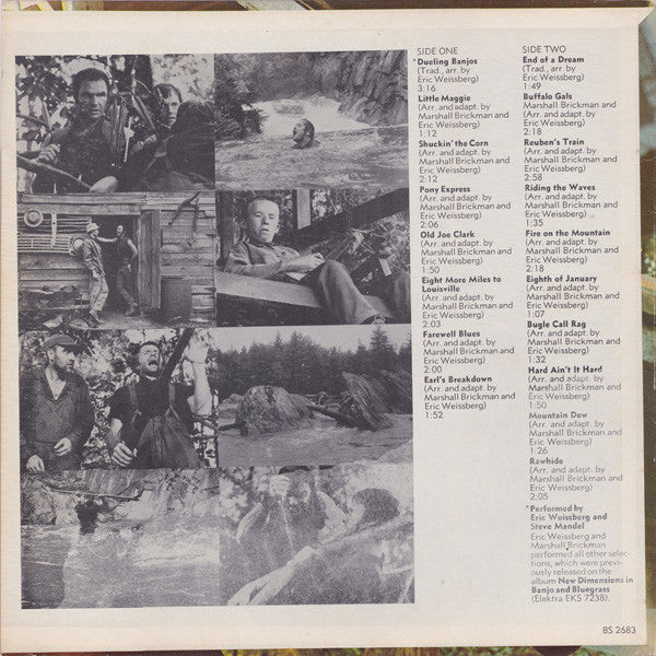 Eric Weissberg And Steve Mandell - Dueling Banjos From The Original Motion Picture Soundtrack Deliverance And Additional Music - LP