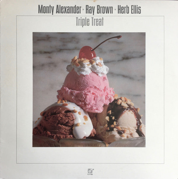 Monty Alexander ▪ Ray Brown ▪ Herb Ellis - Triple Treat - LP