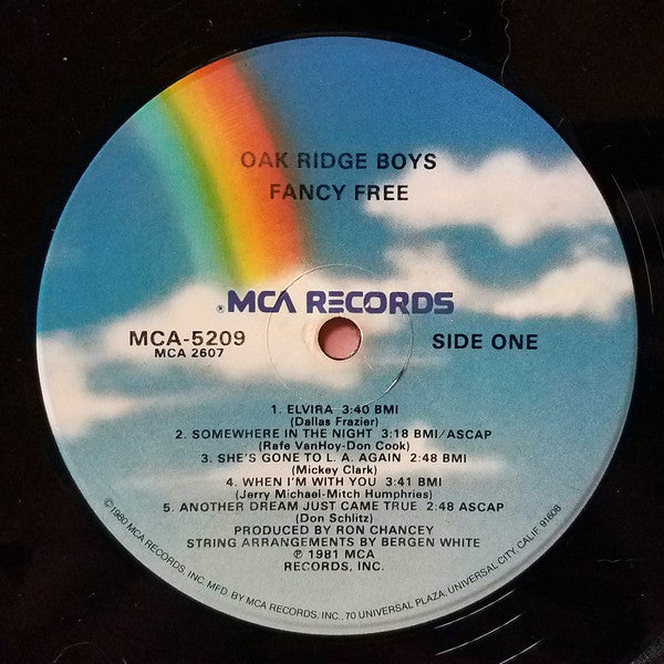 The Oak Ridge Boys - Fancy Free - LP