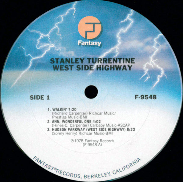 Stanley Turrentine - West Side Highway - LP