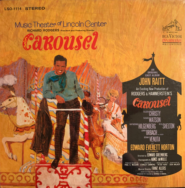 John Raitt In An Exciting New Production Of Rodgers & Hammerstein's* - Carousel (An Original Cast Album) - LP