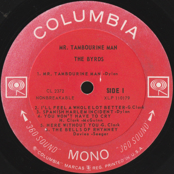 The Byrds - Mr. Tambourine Man - LP