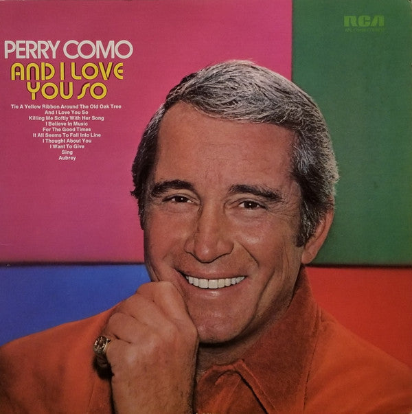Perry Como - And I Love You So - LP