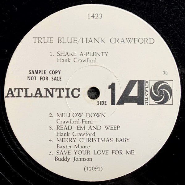 Hank Crawford - True Blue - LP
