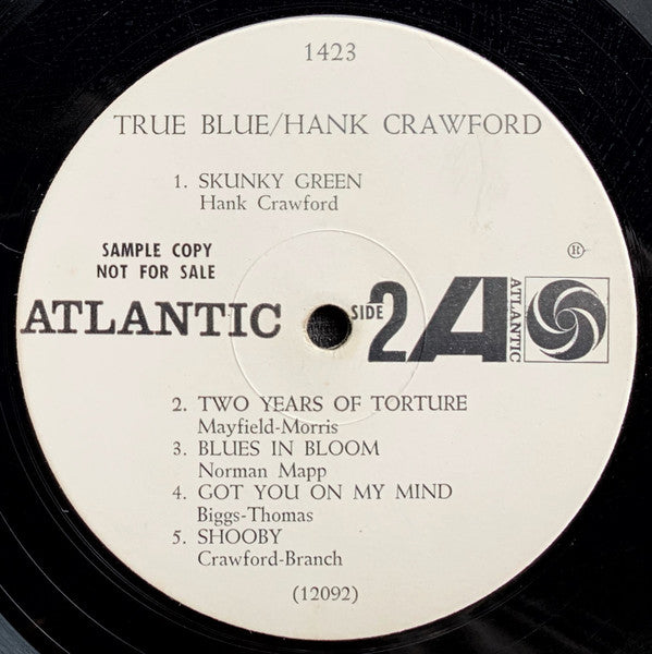 Hank Crawford - True Blue - LP