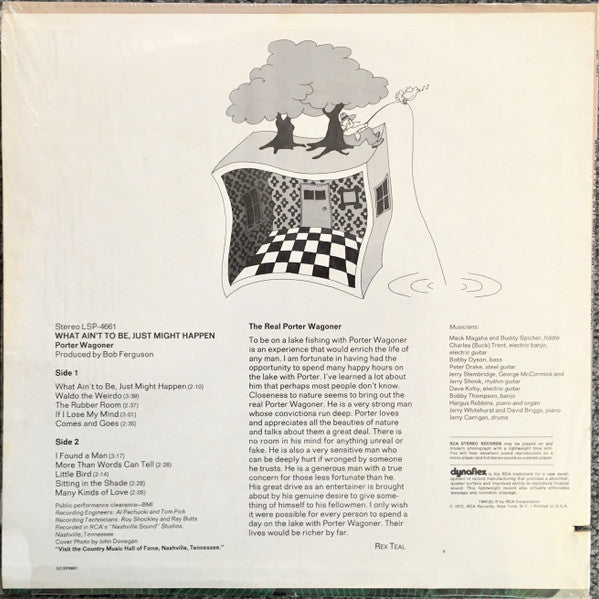 Porter Wagoner - What Ain't To Be, Just Might Happen - LP