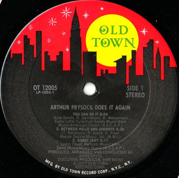 Arthur Prysock - Arthur Prysock Does It Again! - LP