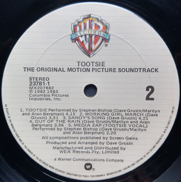 Dave Grusin - Tootsie - Original Motion Picture Soundtrack - LP