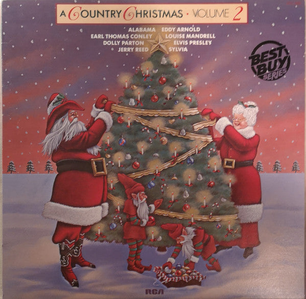 Various - A Country Christmas, Volume 2 - LP