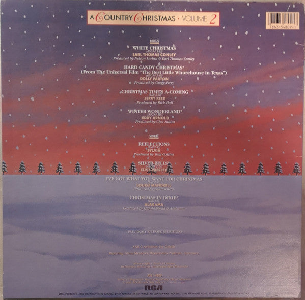 Various - A Country Christmas, Volume 2 - LP