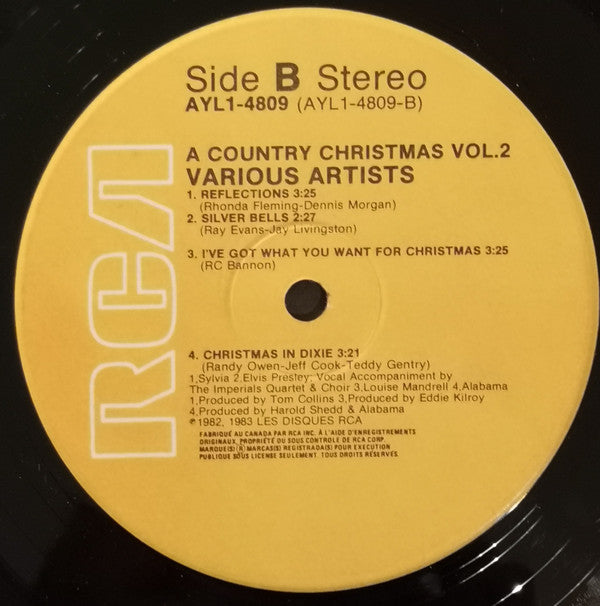 Various - A Country Christmas, Volume 2 - LP