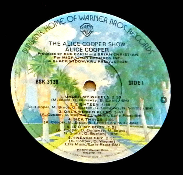 Alice Cooper (2) - The Alice Cooper Show - LP