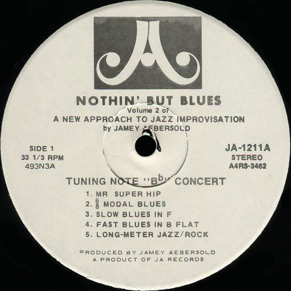 Jamey Aebersold - Nothin' But Blues - LP