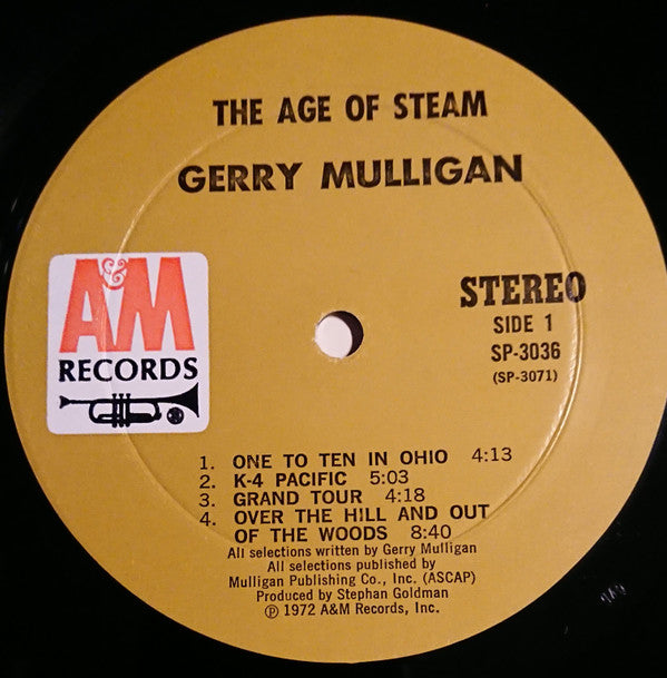 Gerry Mulligan - The Age Of Steam - LP