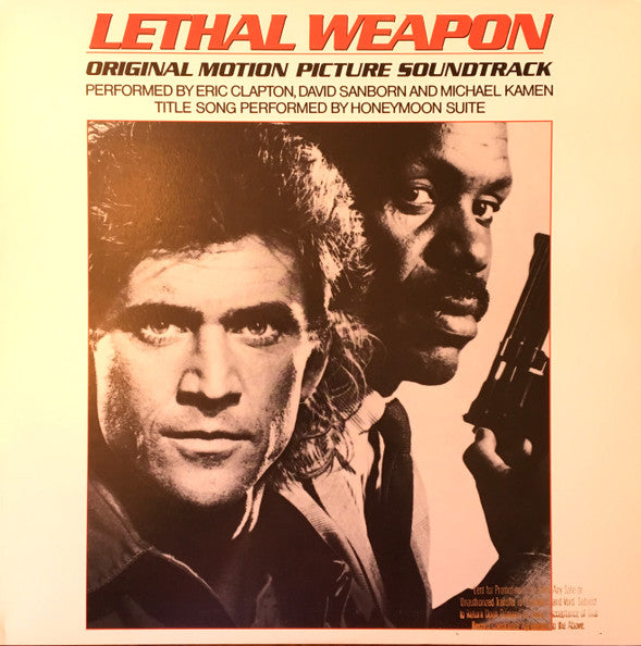 Eric Clapton, David Sanborn, Michael Kamen, Honeymoon Suite - Lethal Weapon Original Motion Picture Soundtrack - LP
