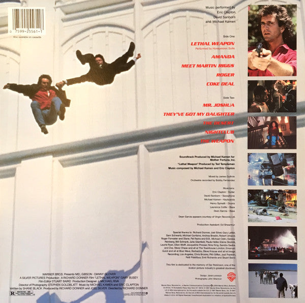 Eric Clapton, David Sanborn, Michael Kamen, Honeymoon Suite - Lethal Weapon Original Motion Picture Soundtrack - LP