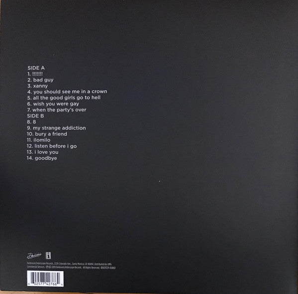 Billie Eilish - When We All Fall Asleep, Where Do We Go? - LP