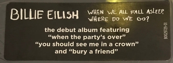 Billie Eilish - When We All Fall Asleep, Where Do We Go? - LP