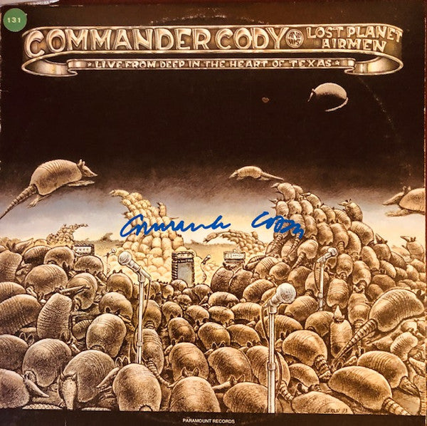Commander Cody And His Lost Planet Airmen - Live From Deep In The Heart Of Texas - LP