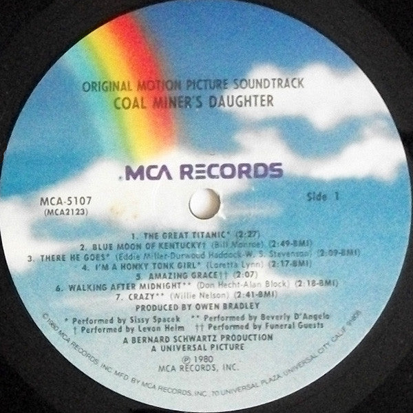 Various - Coal Miner's Daughter:  Original Motion Picture Soundtrack - LP