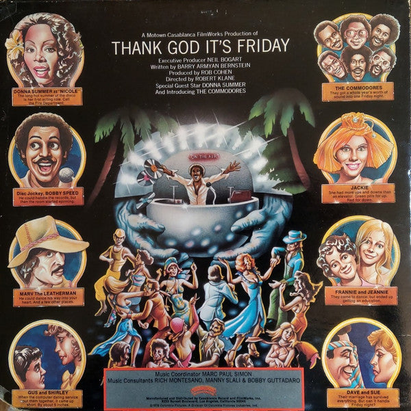 Various - Thank God It's Friday (The Original Motion Picture Soundtrack) - LP