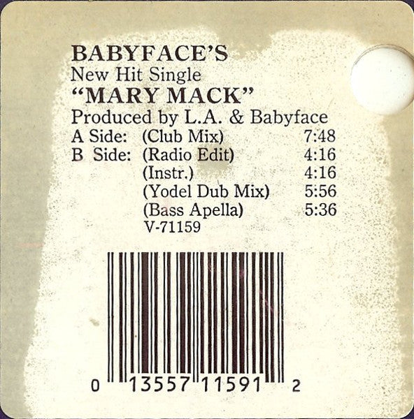 Babyface - Mary Mack - LP