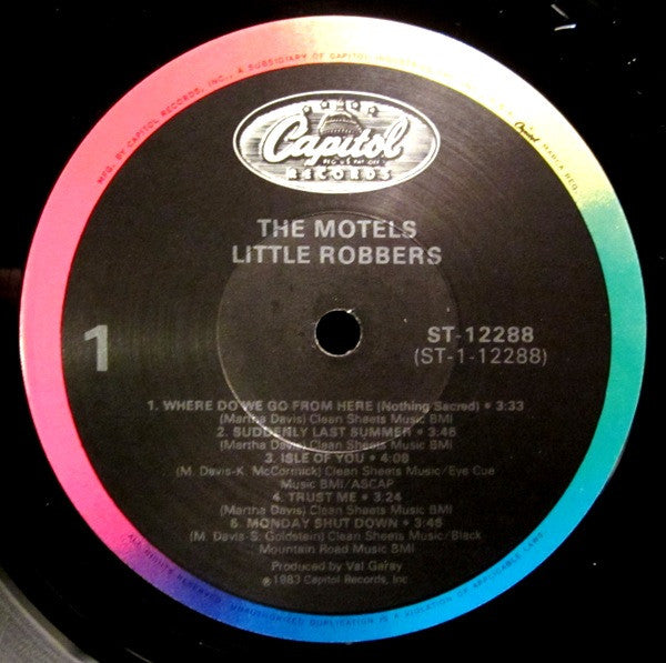 The Motels - Little Robbers - LP