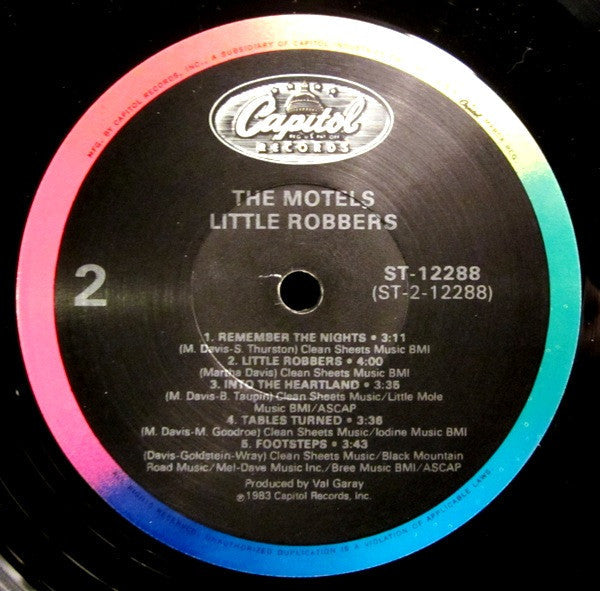 The Motels - Little Robbers - LP