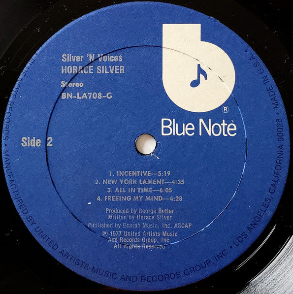 Horace Silver - Silver 'N Voices - LP