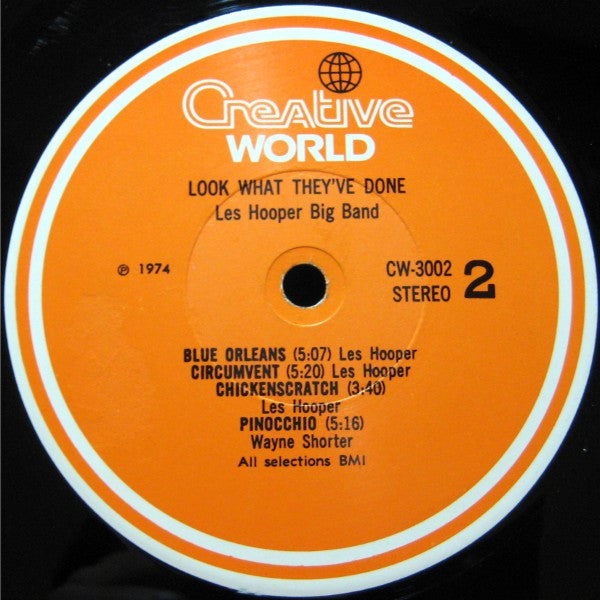 Les Hooper Big Band - Look What They've Done - LP