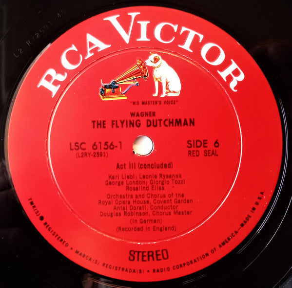 Wagner*, Antal Dorati, George London  - The Flying Dutchman - LP