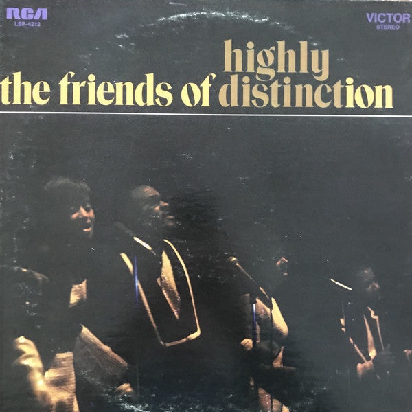 The Friends Of Distinction - Highly Distinct - LP