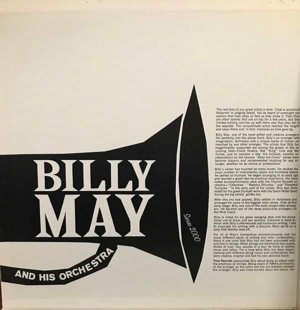 Billy May And His Orchestra - Billy May - 70 - LP