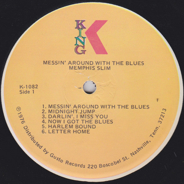 Memphis Slim - Messin' Around With The Blues - LP