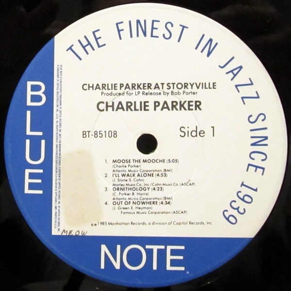 Charlie Parker - At Storyville - LP