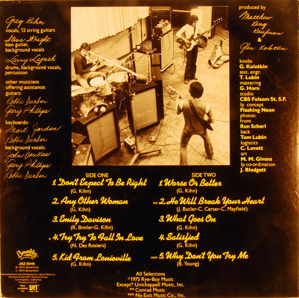 Greg Kihn - Greg Kihn - LP