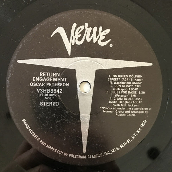 Oscar Peterson - Return Engagement - LP