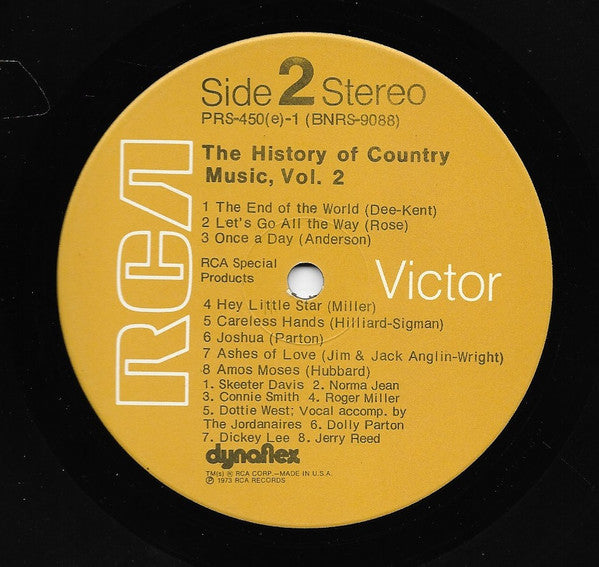 Various - The History Of Country Music - Volume 2 - LP
