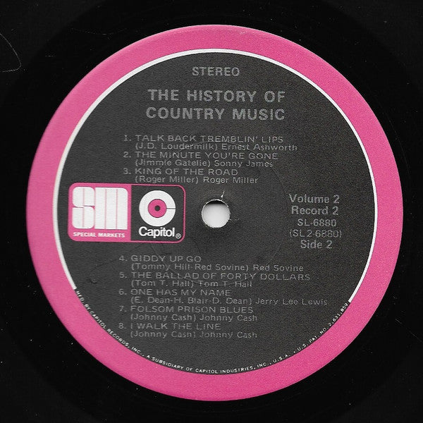 Various - The History Of Country Music - Volume 2 - LP