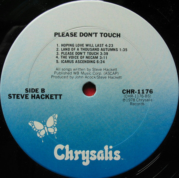 Steve Hackett - Please Don't Touch! - LP