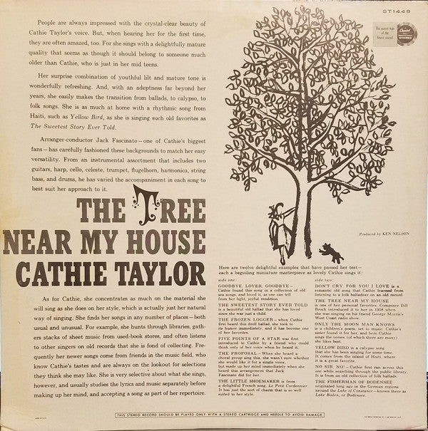 Cathie Taylor - The Tree Near My House - LP