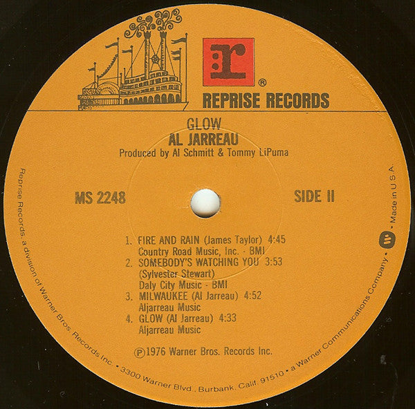 Al Jarreau - Glow - LP