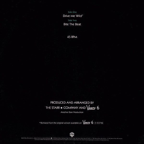 Vanity 6 - Drive Me Wild - LP