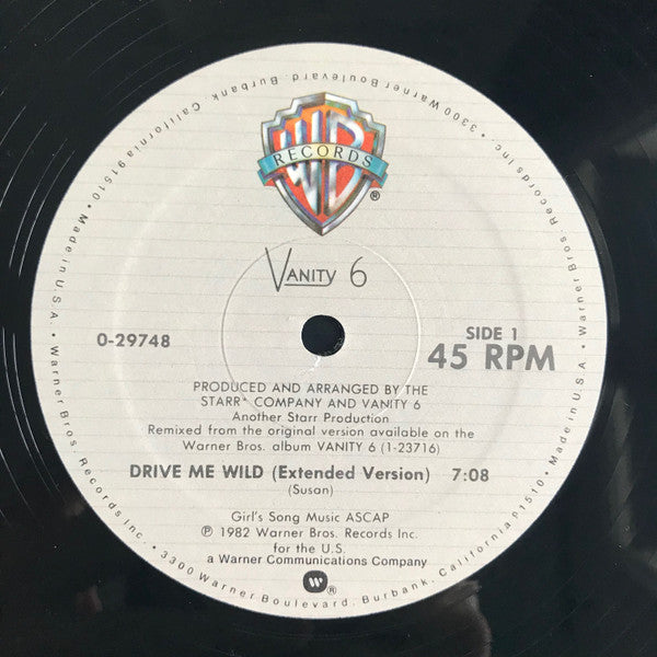Vanity 6 - Drive Me Wild - LP